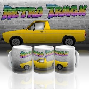 Mk1 Caddy Yellow Mug