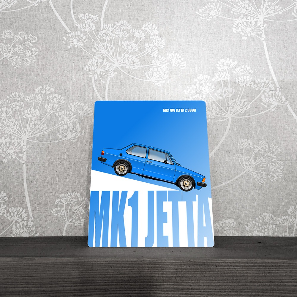 Metal Sign - Mk1 Jetta - Customised Wall Plaque - Image 4