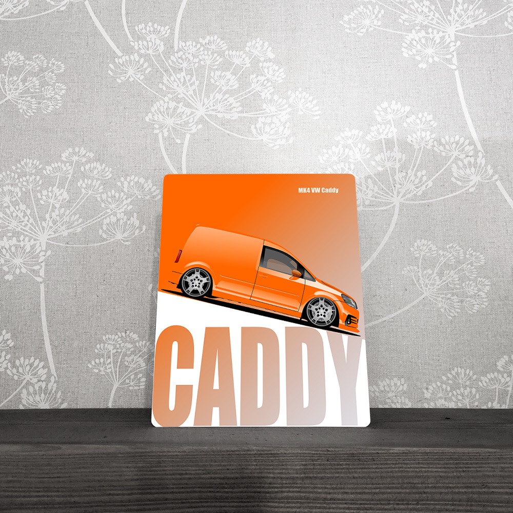 Metal Sign - VW Caddy Mk4 - Customised Wall Plaque - Image 4