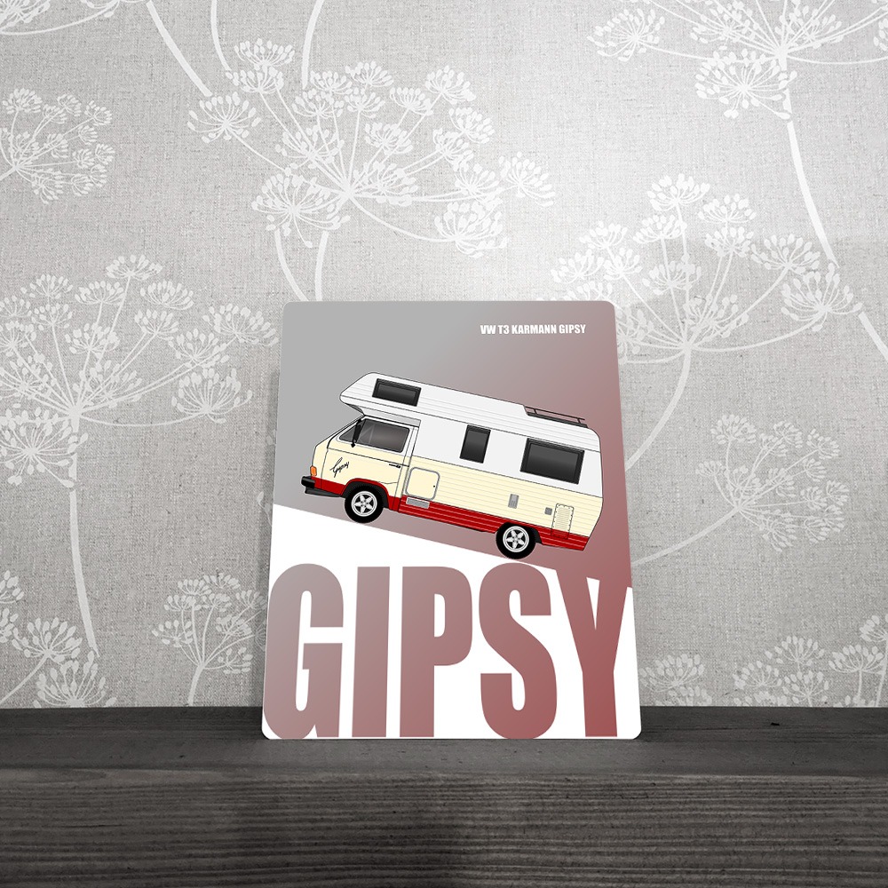 Metal Sign - T3 Karmann Gipsy Version 1 - Customised Wall Plaque - Image 4