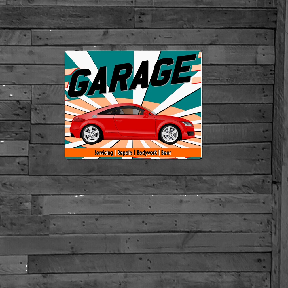 Metal Sign- Mk2 Audi TT - Customised Garage Sign - Image 5
