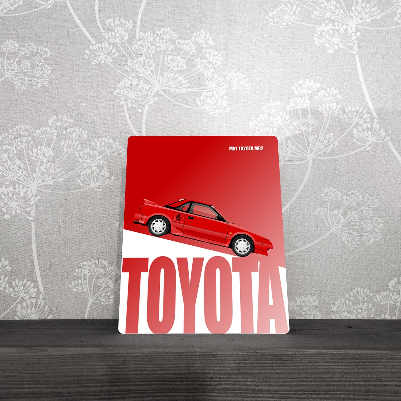 Metal Sign - Toyota MR2 Mk1 - Customised Wall Plaque - Image 4