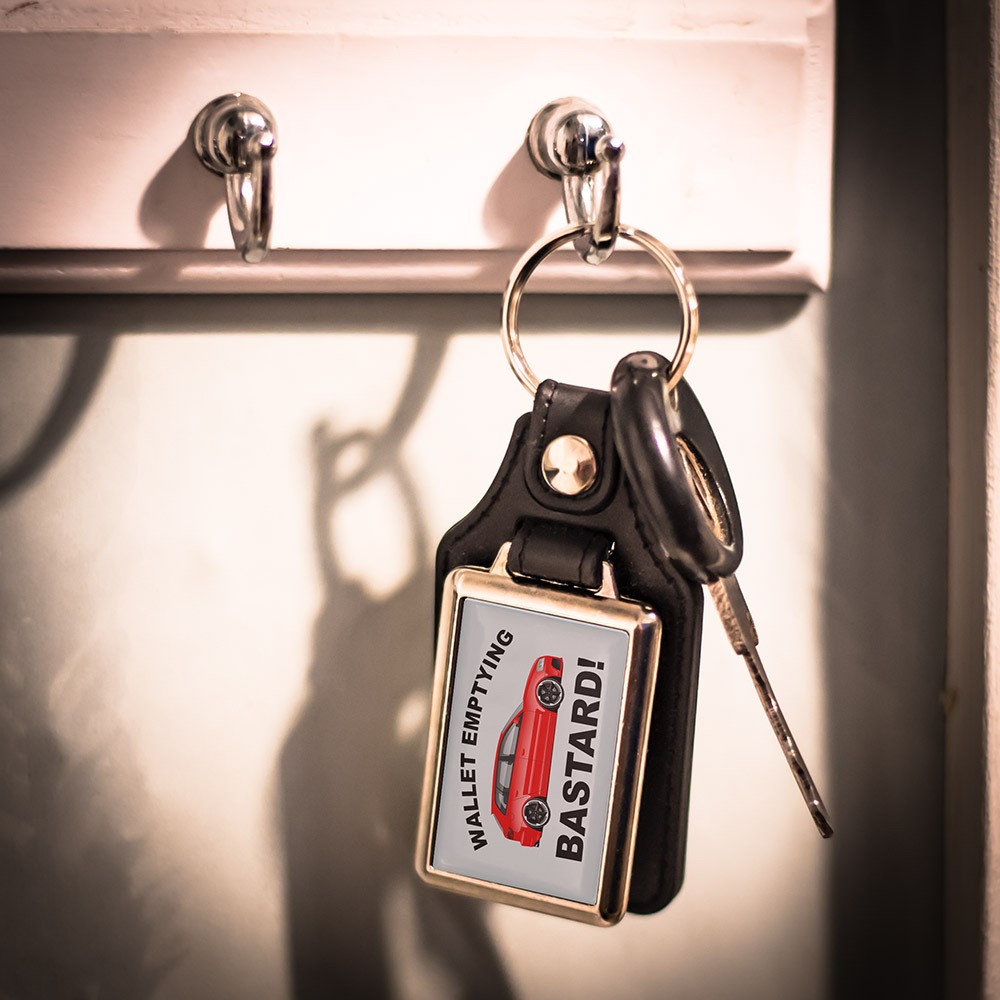 Leather Look Keyring - Audi RS3 Sportback 8P - Image 3