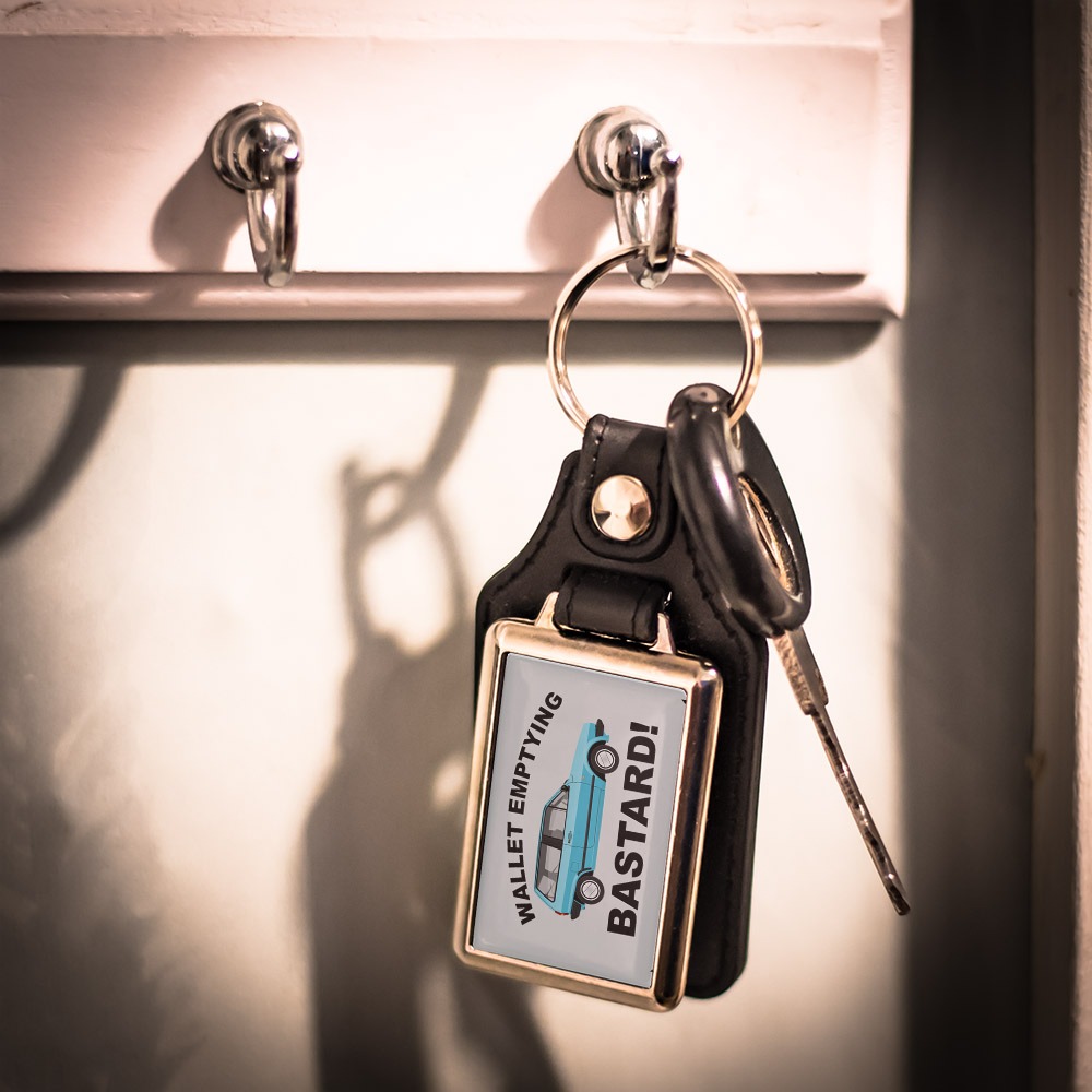 Leather Look Keyring - Polo Mk2 Estate Breadvan - Various Colours - Image 5