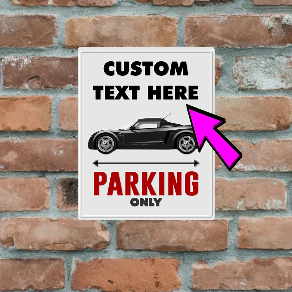 Metal Sign - Vauxhall VX220 - Customised Parking Sign - Image 2