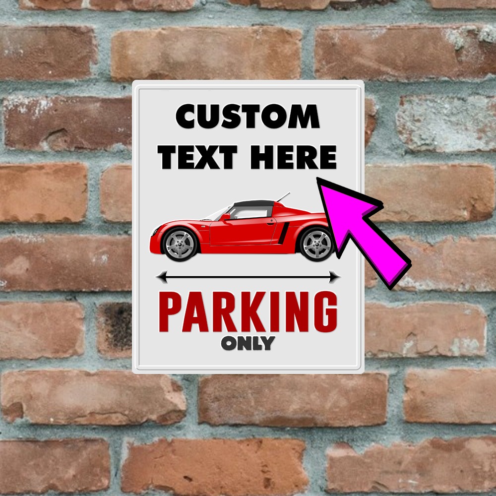 Metal Sign - Vauxhall VX220 - Customised Parking Sign - Image 3