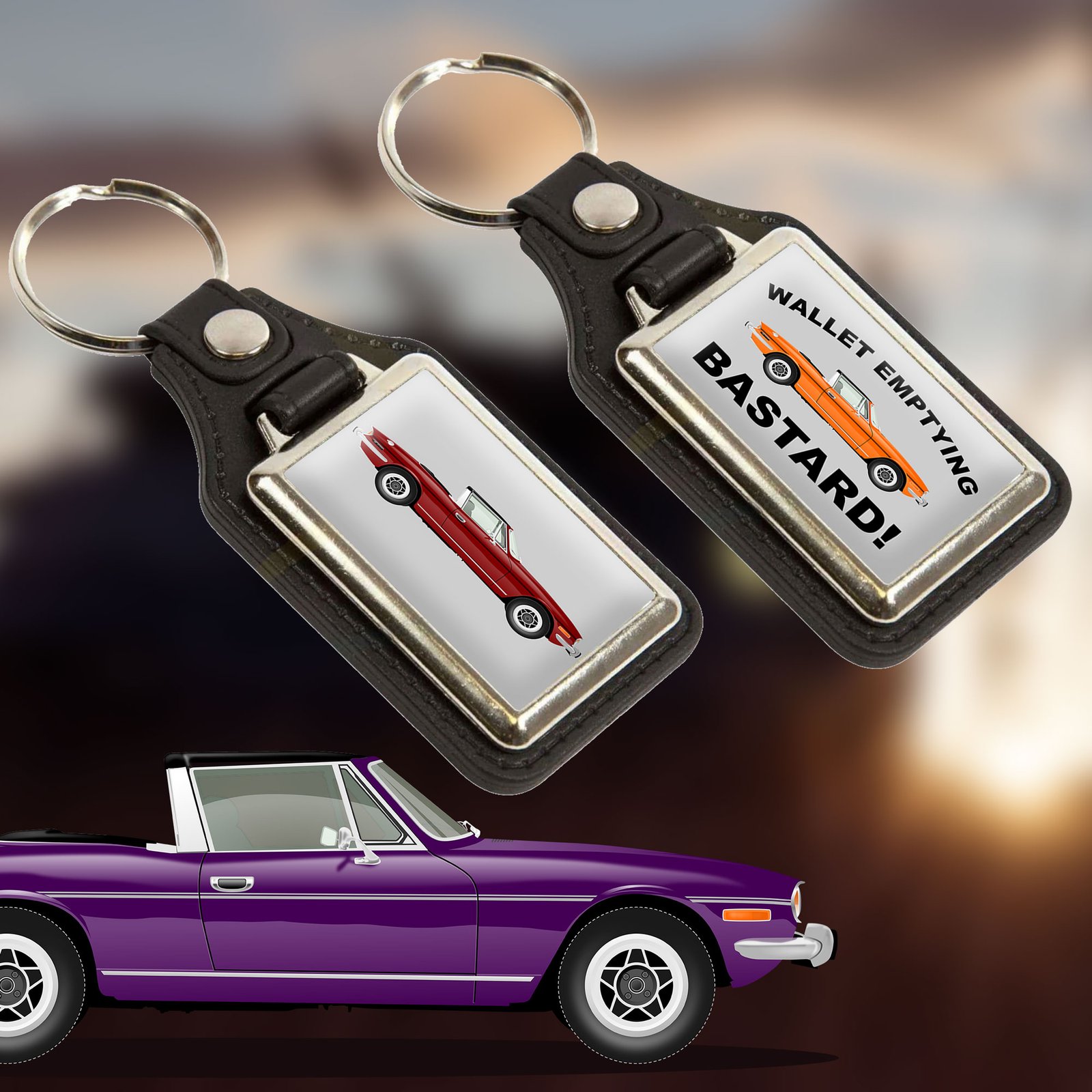 Triumph Stag Keyrings