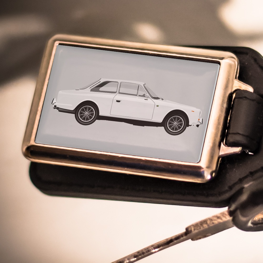 Leather Look Keyring – Gilbern Invader Coupe - Various Colours - Image 4